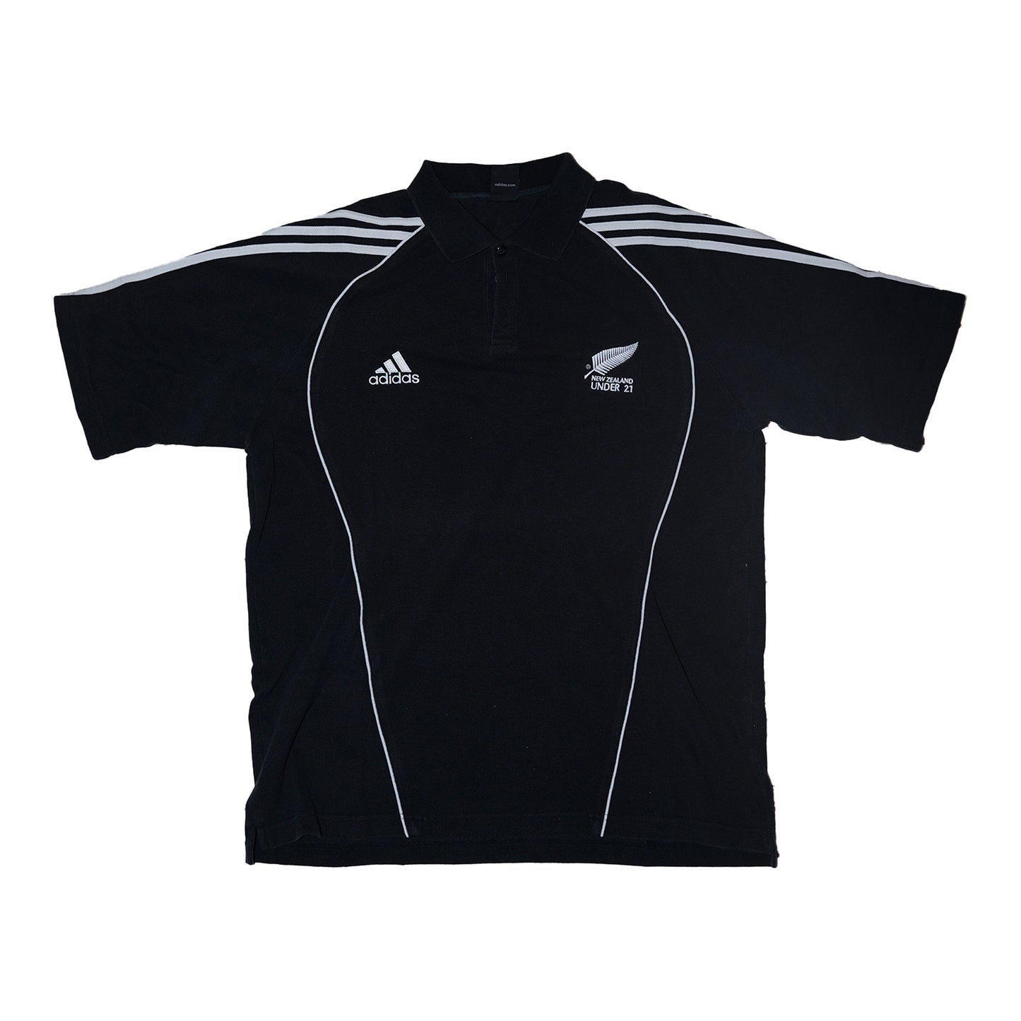 New Zealand U21 Adidas Polo Shirt – Classic All Blacks Style