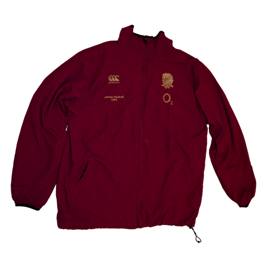 England Rugby Canterbury Player Issue Jacket – James Haskell #1284