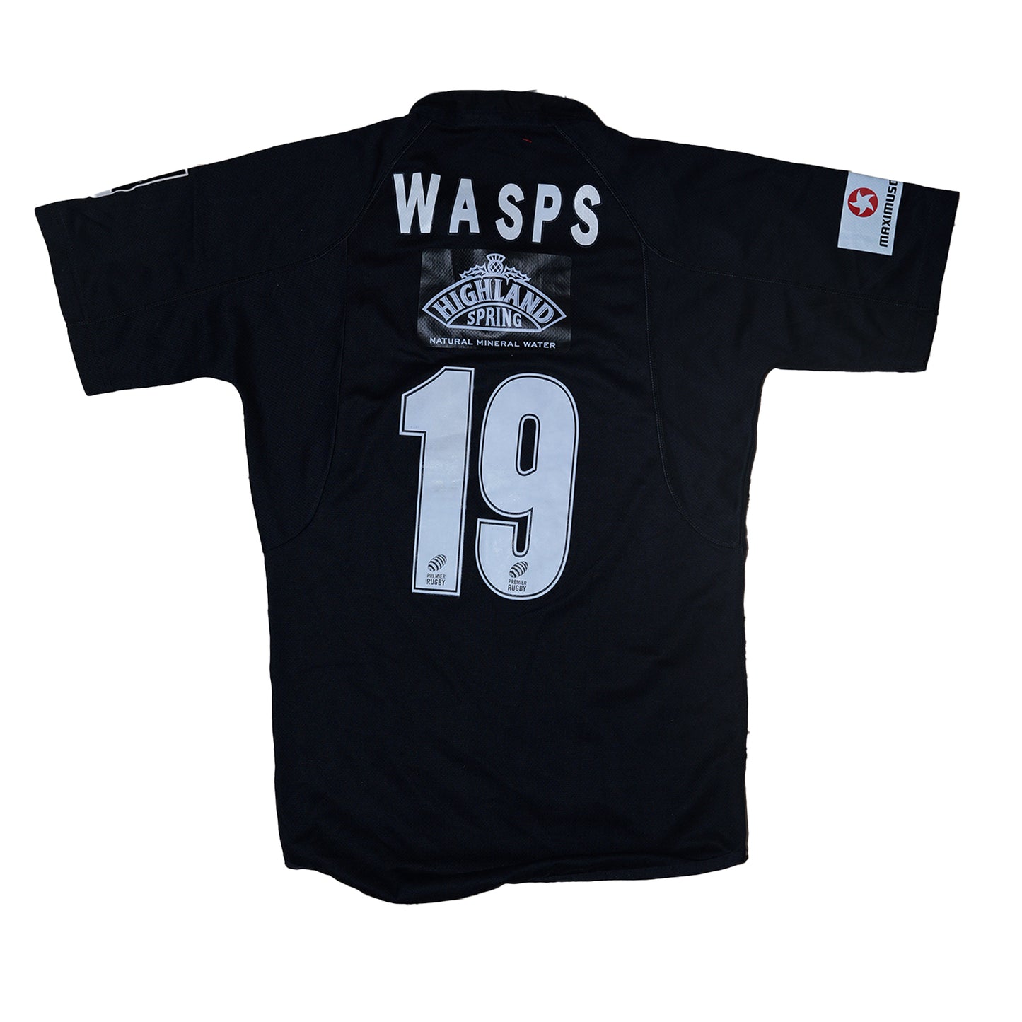 London Wasps 2006 Powergen Cup Final Jersey – No.19 – Match Issued