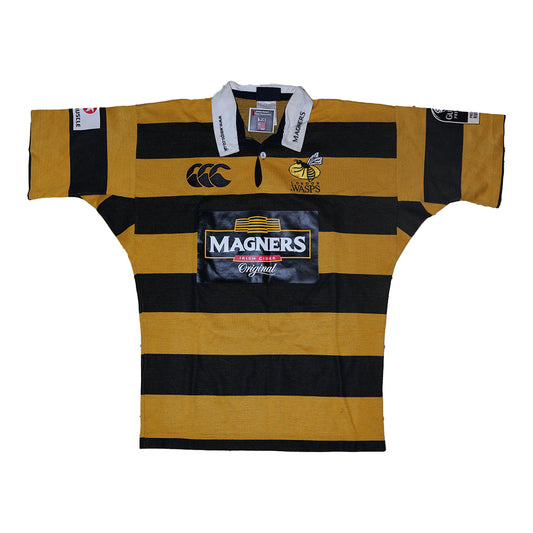 Wasps RFC Canterbury Match-Issued Jersey – No. 19 – Hooped Design