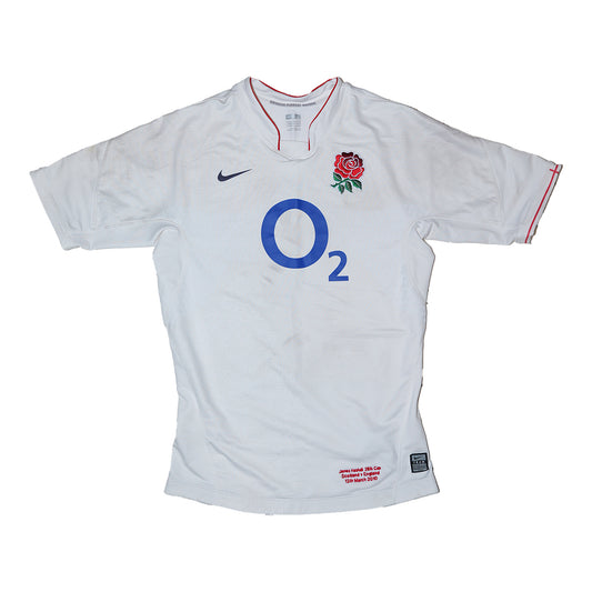 James Haskell England Rugby Shirt – 26th Cap vs Scotland, 13 March 2010 (#6)