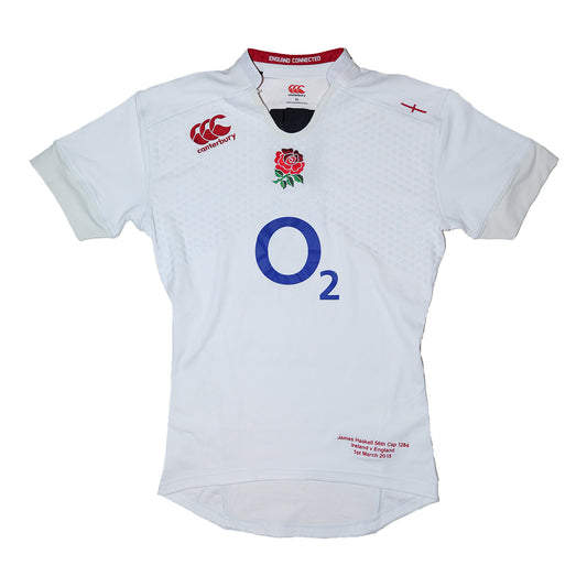 James Haskell England Rugby Shirt – 56th Cap vs Ireland, 1 March 2015 (#6)