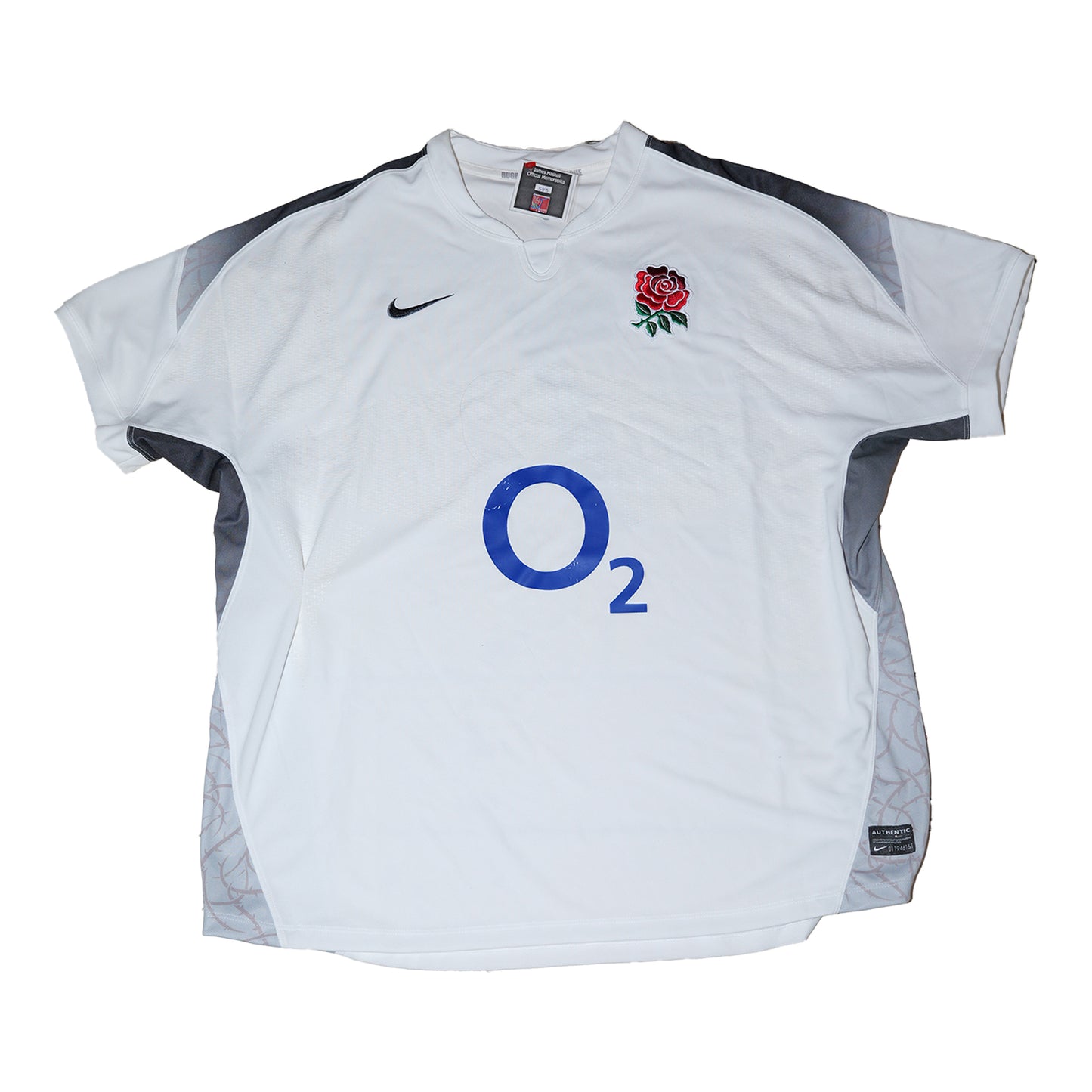 England Rugby Match-Issued Jersey – Number 7 (Plain, Unsigned)