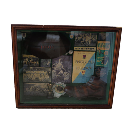 England Vs France Vintage Rugby Decoration