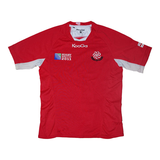 Georgia Rugby World Cup 2011 Match-Issued Shirt (#19) – Kooga