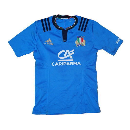 Italy Rugby Shirt – Number 6 – England vs Italy (14/02/2015)