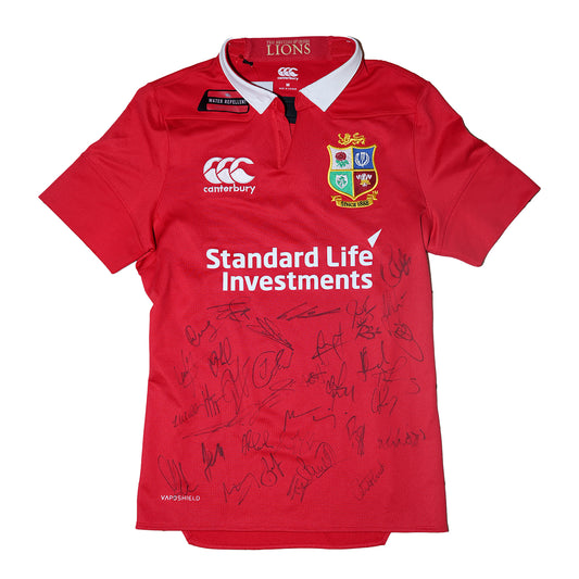British & Irish Lions 2017 Squad-Signed Jersey – New Zealand Tour