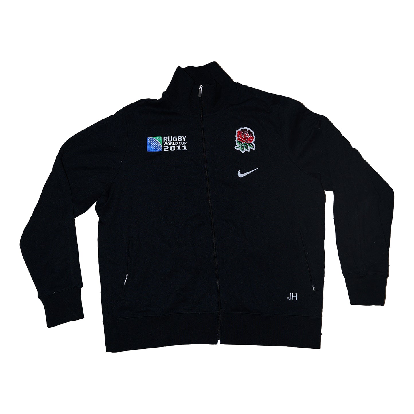 England Rugby World Cup 2011 Anthem Jacket – Black (JH Initials)