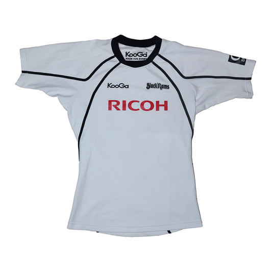 Ricoh Black Rams Tokyo Match-Issue Jersey – White Away – Kooga #61