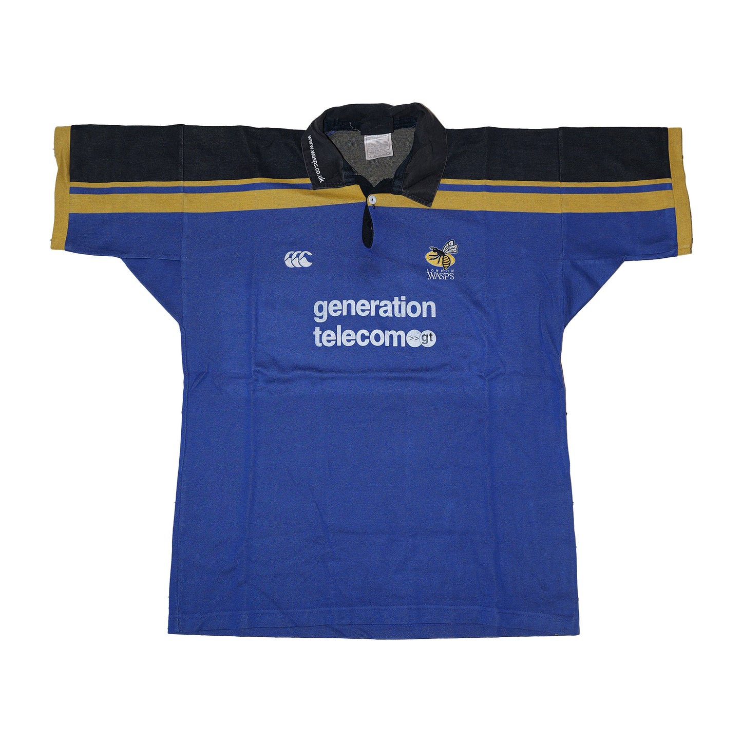 Wasps RFC Blue & Black Alternate Jersey – Generation Telecom Era