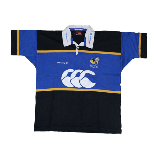 Wasps RFC Blue, Black & Gold Jersey – Ericsson Era Canterbury Classic