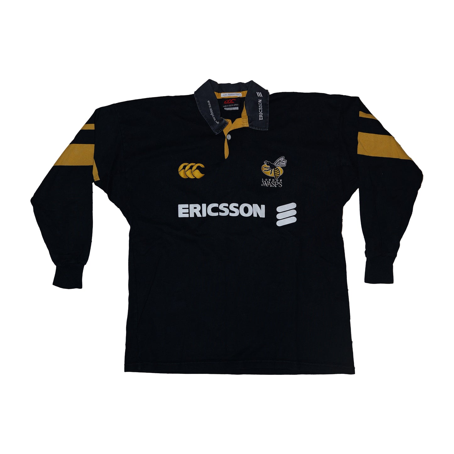 Wasps RFC Long Sleeve Ericsson Jersey – Vintage Canterbury
